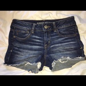 American Eagle Super Stretch denim shorts
